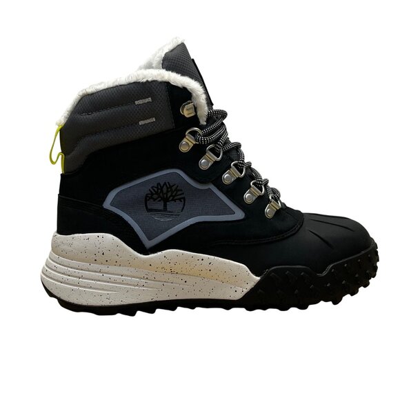 Timberland Women’s Black Nubuck Waterproof Insulated Moriah Range Boots Size US9 - Picture 1 of 13